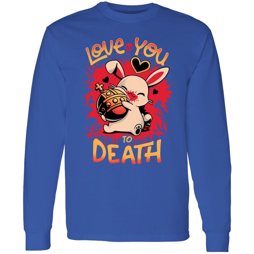 Long Sleeve T-Shirt - 1X7NL3FJ - Royal - 8