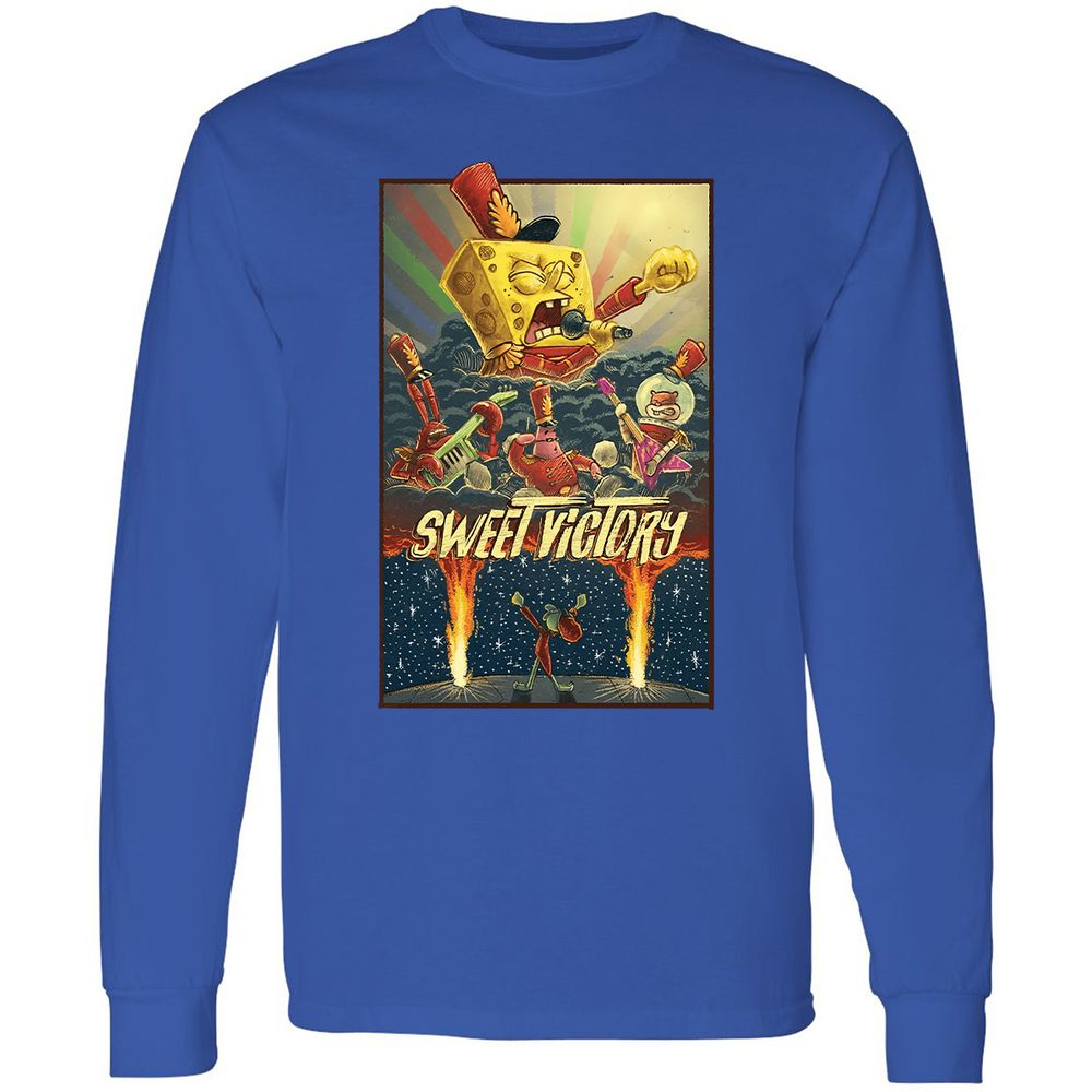 Long Sleeve T-Shirt - H1EQD94D - Royal - 8