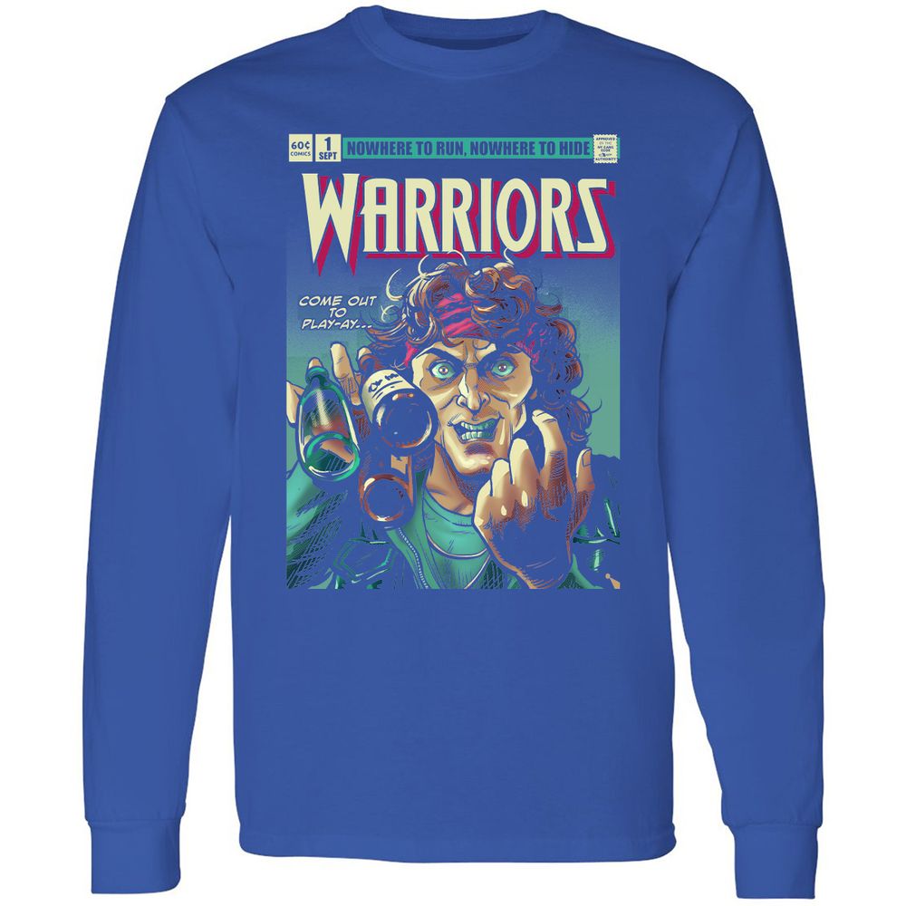 Long Sleeve T-Shirt - Z5H2D6C7 - Royal - 8