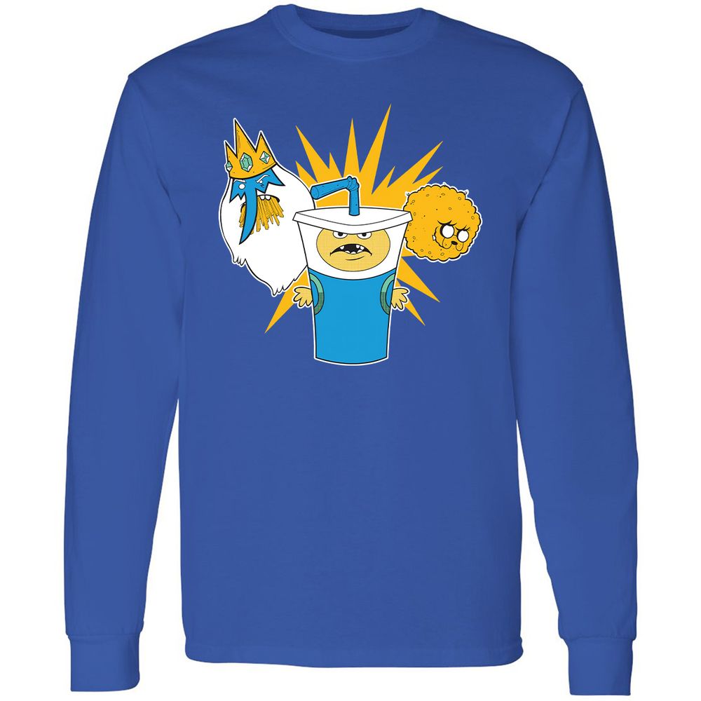 Long Sleeve T-Shirt - MXUGG8N2 - Royal - 8