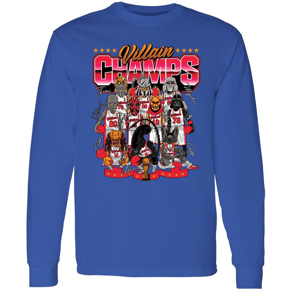 Long Sleeve T-Shirt - T6YF35N3 - Royal - 8