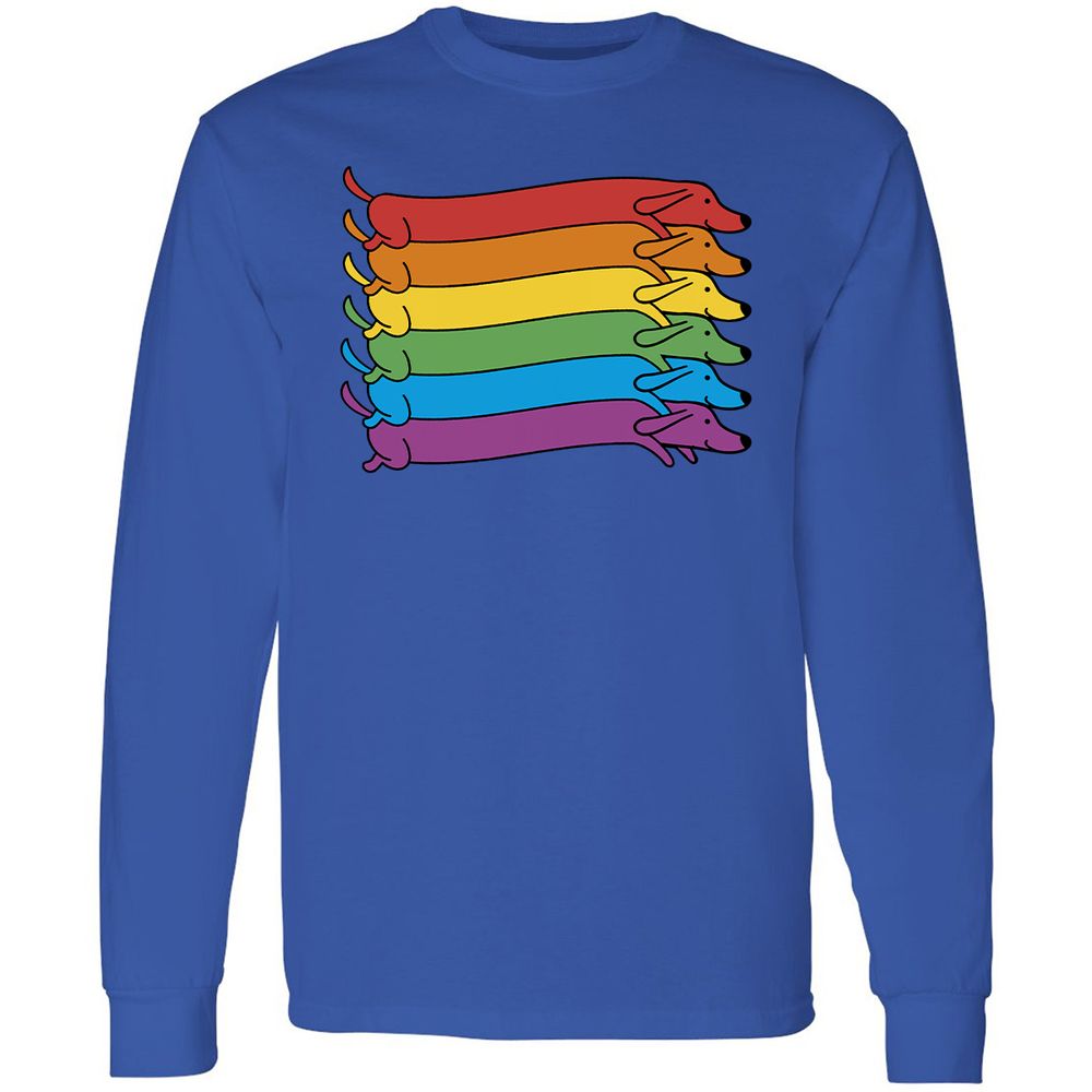 Long Sleeve T-Shirt - H9QWU9MD - Royal - 8