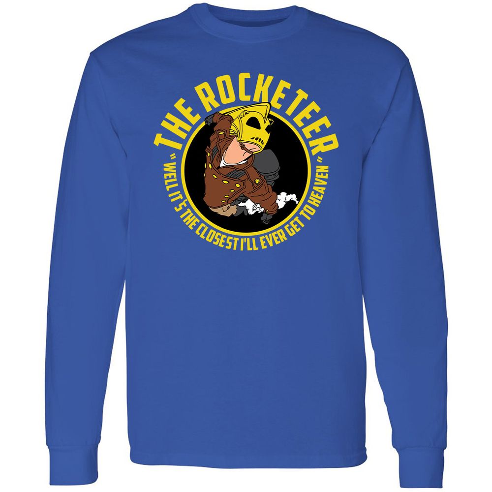 Long Sleeve T-Shirt - 91X8NN2M - Royal - 8