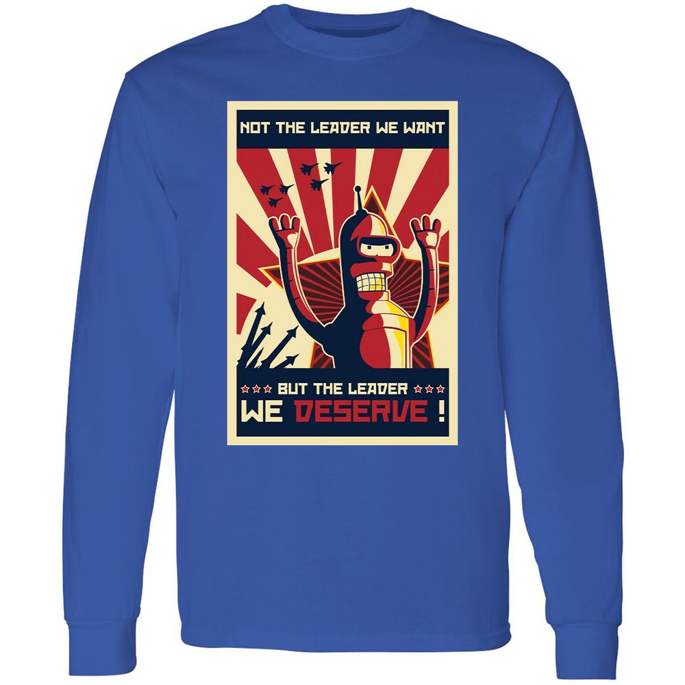 Long Sleeve T-Shirt - 138WX1AT - Royal - 8