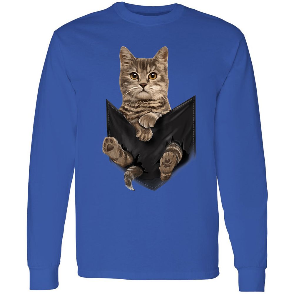 Long Sleeve T-Shirt - 27RCSU6L - Royal - 8