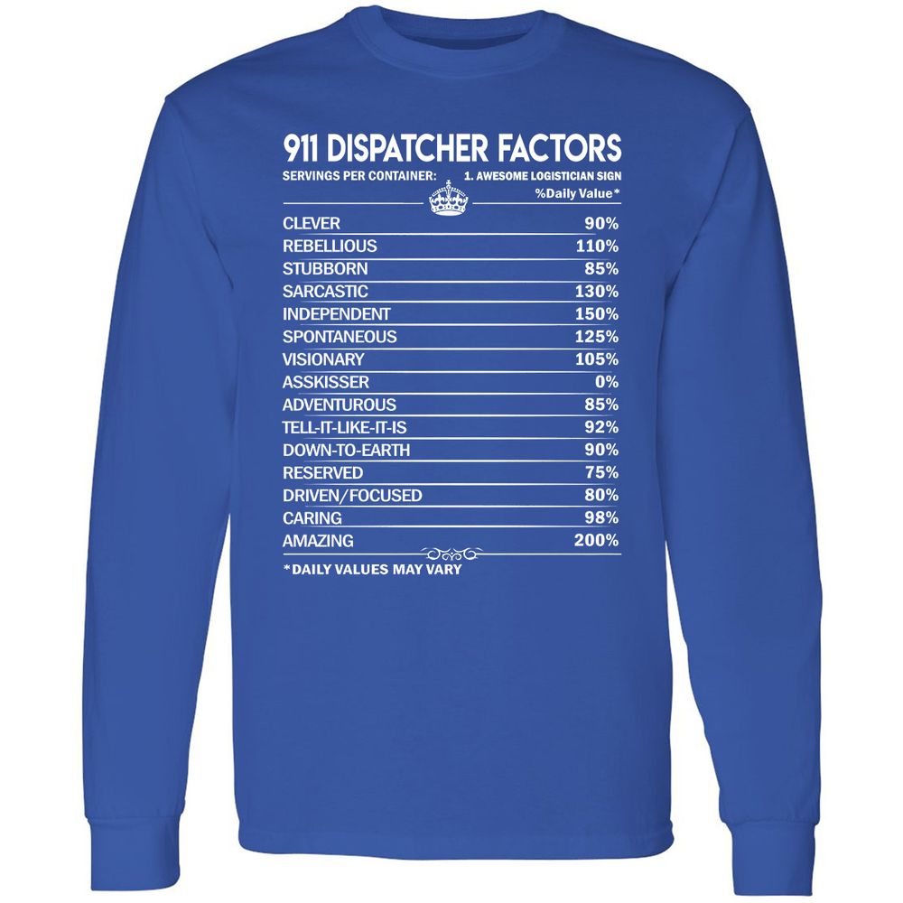 Long Sleeve T-Shirt - N2GZU92U - Royal - 8