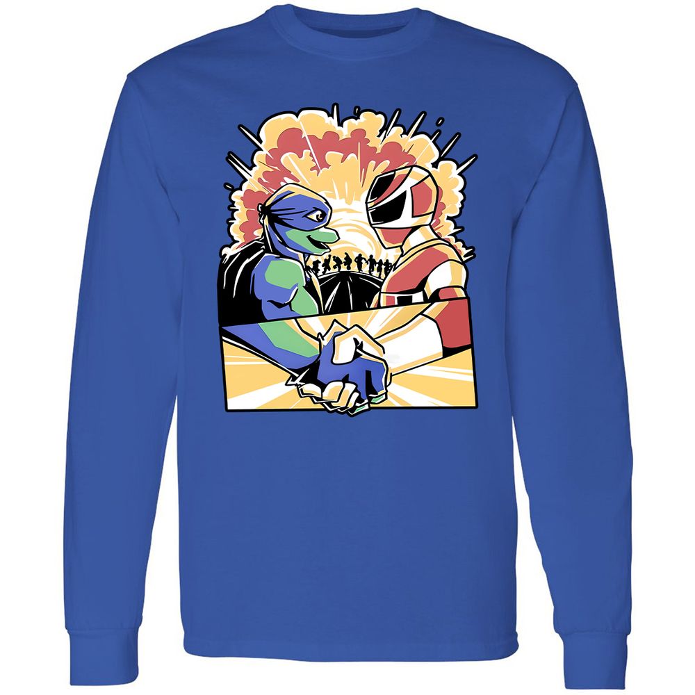 Long Sleeve T-Shirt - QM3DBSD3 - Royal - 8