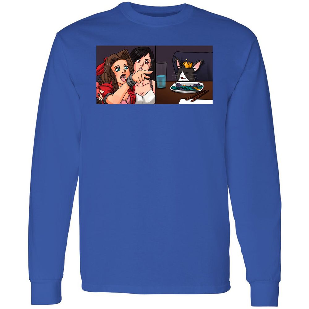 Long Sleeve T-Shirt - JRZ6NE6R - Royal - 8