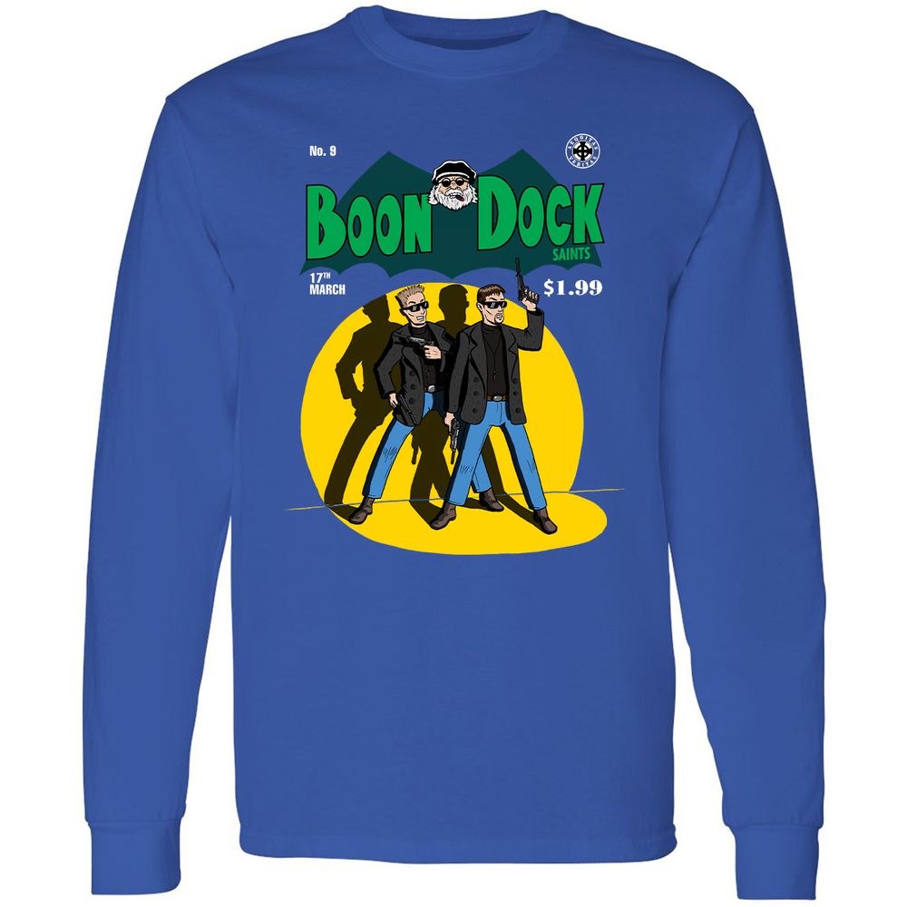 Long Sleeve T-Shirt - DLL8WW6J - Royal - 8