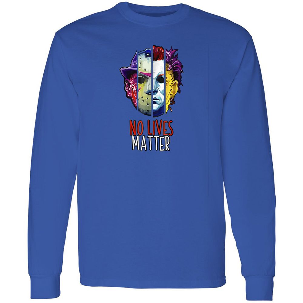 Long Sleeve T-Shirt - FGBVBXA4 - Royal - 8