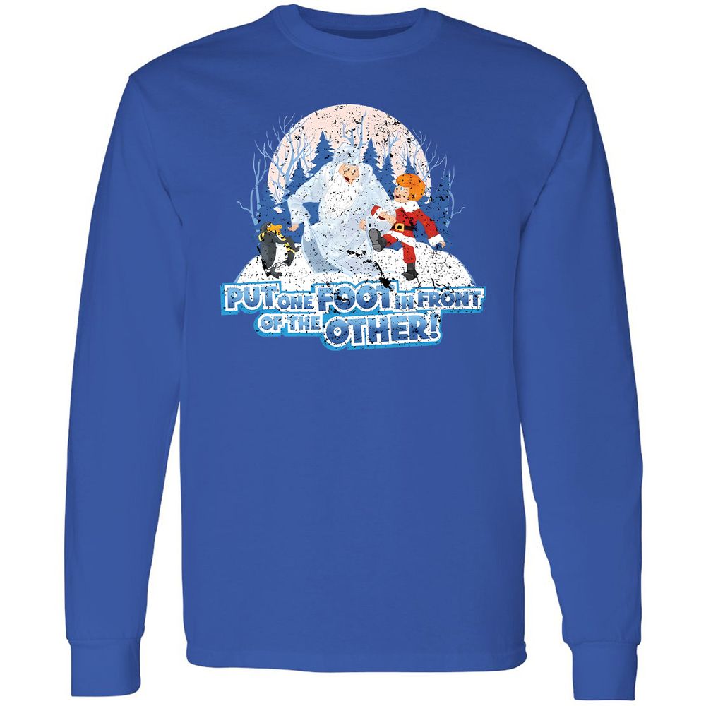 Long Sleeve T-Shirt - T162D9DQ - Royal - 8