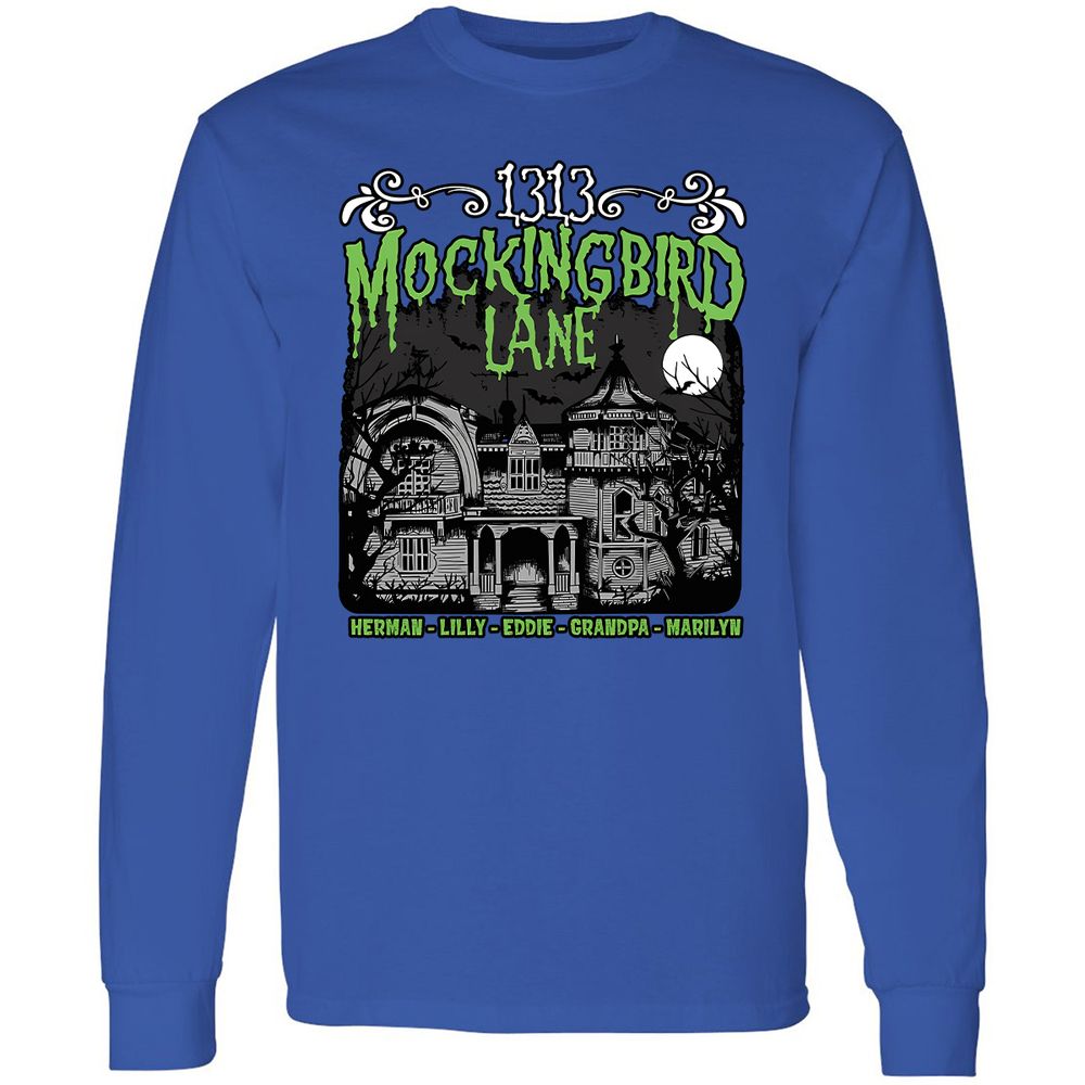 Long Sleeve T-Shirt - 3QE7TD2E - Royal - 8