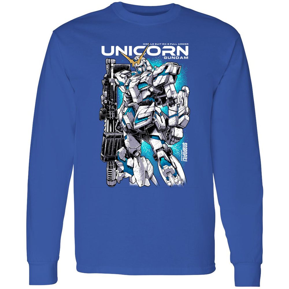Long Sleeve T-Shirt - 6SL1FV9E - Royal - 8
