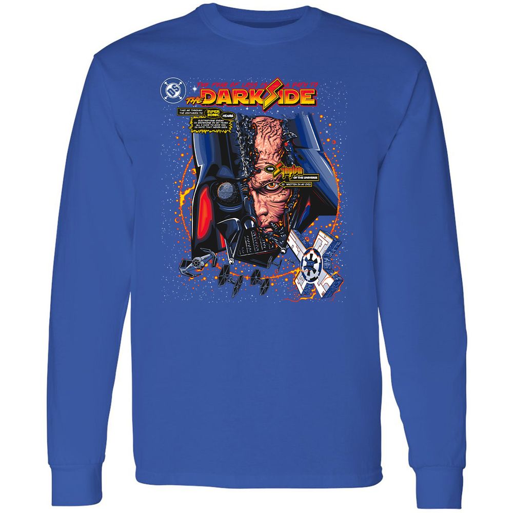 Long Sleeve T-Shirt - 5TNUXP7H - Royal - 8