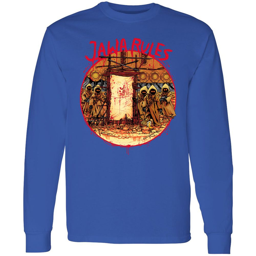 Long Sleeve T-Shirt - HUH5HDRT - Royal - 8