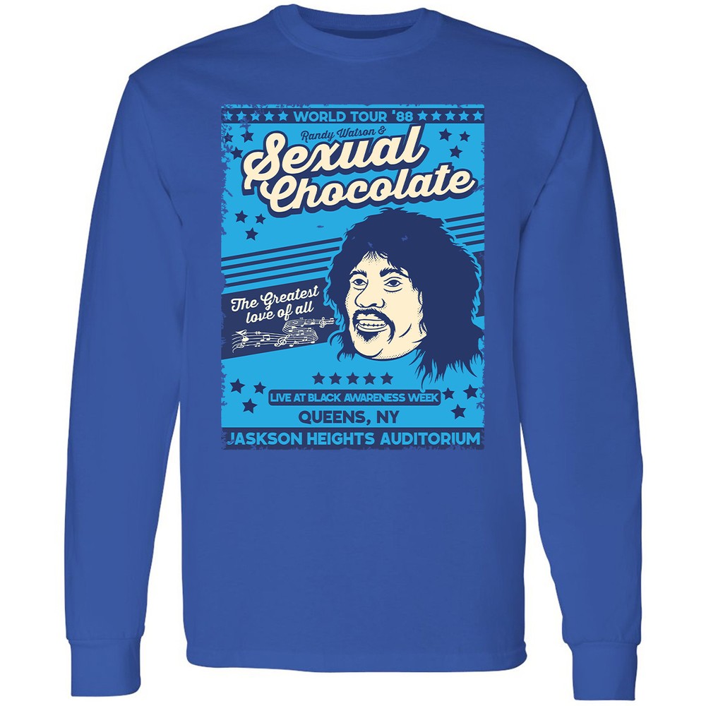 Long Sleeve T-Shirt - QR5K7VDV - Royal - 8