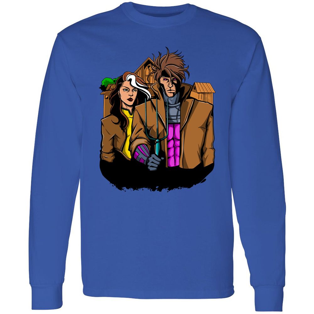 Long Sleeve T-Shirt - 3YA72TVP - Royal - 8