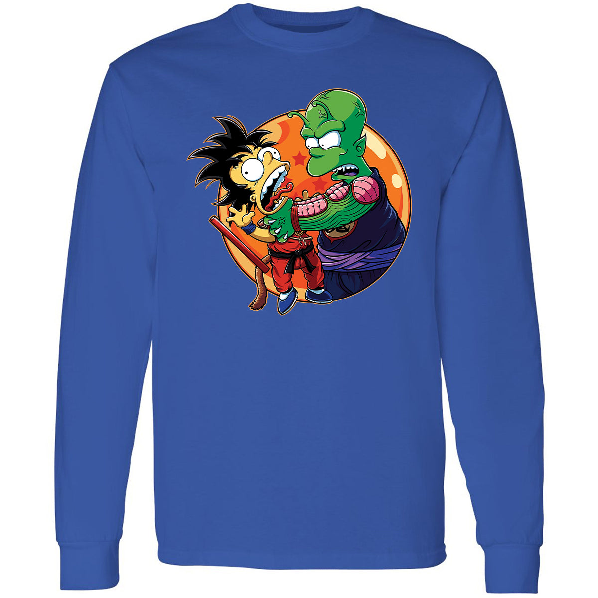 Long Sleeve T-Shirt - LDUVPF6Q - Royal - 8