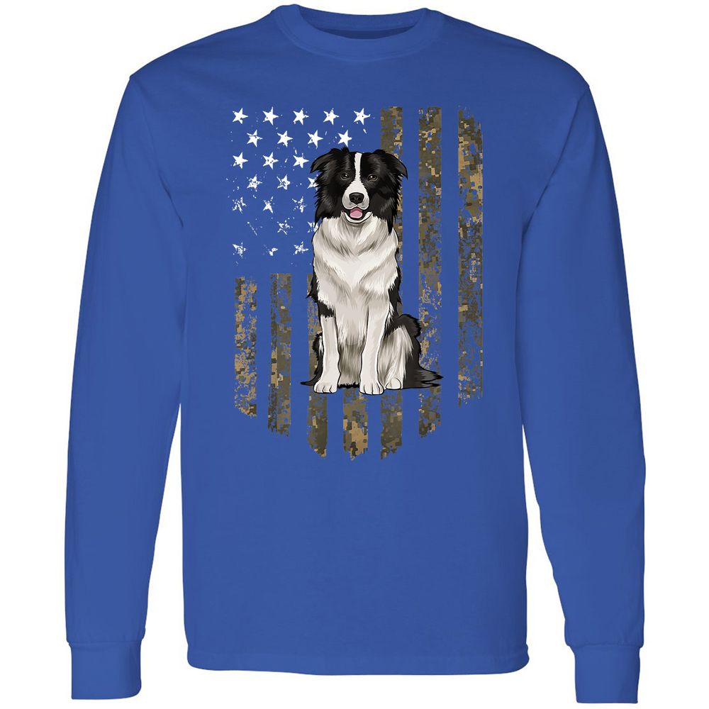 Long Sleeve T-Shirt - 58S89GT3 - Royal - 8