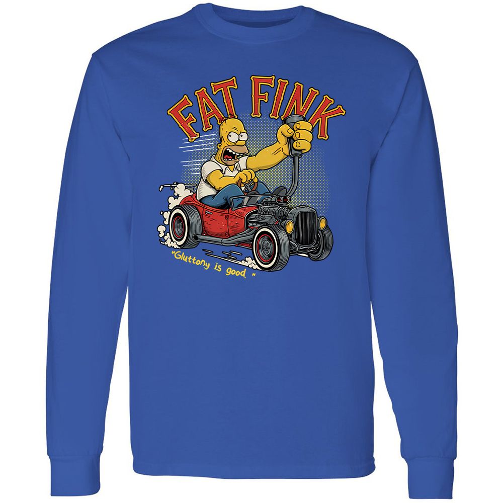 Long Sleeve T-Shirt - RKDB4ZQ2 - Royal - 8