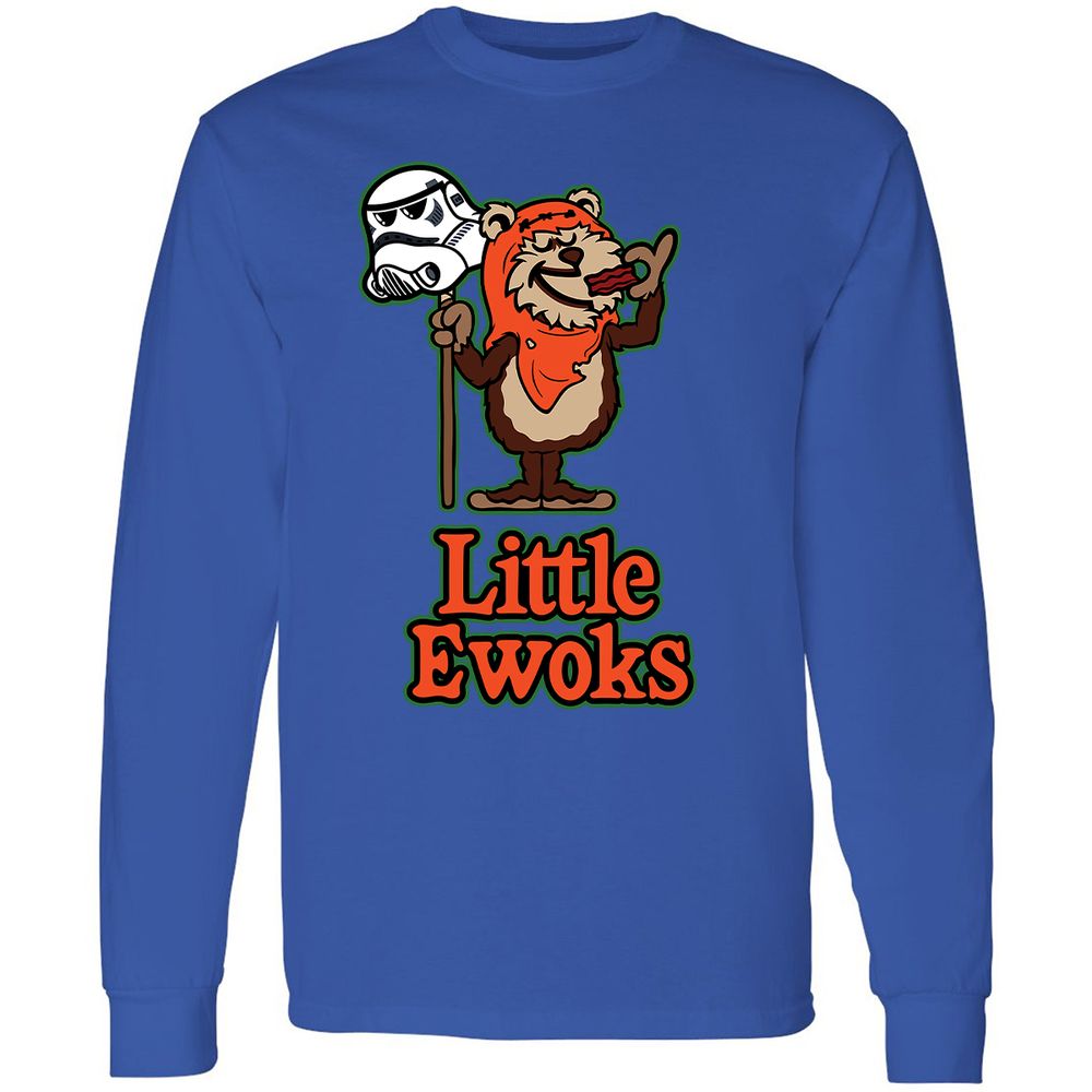 Long Sleeve T-Shirt - 6BJH5H4T - Royal - 8