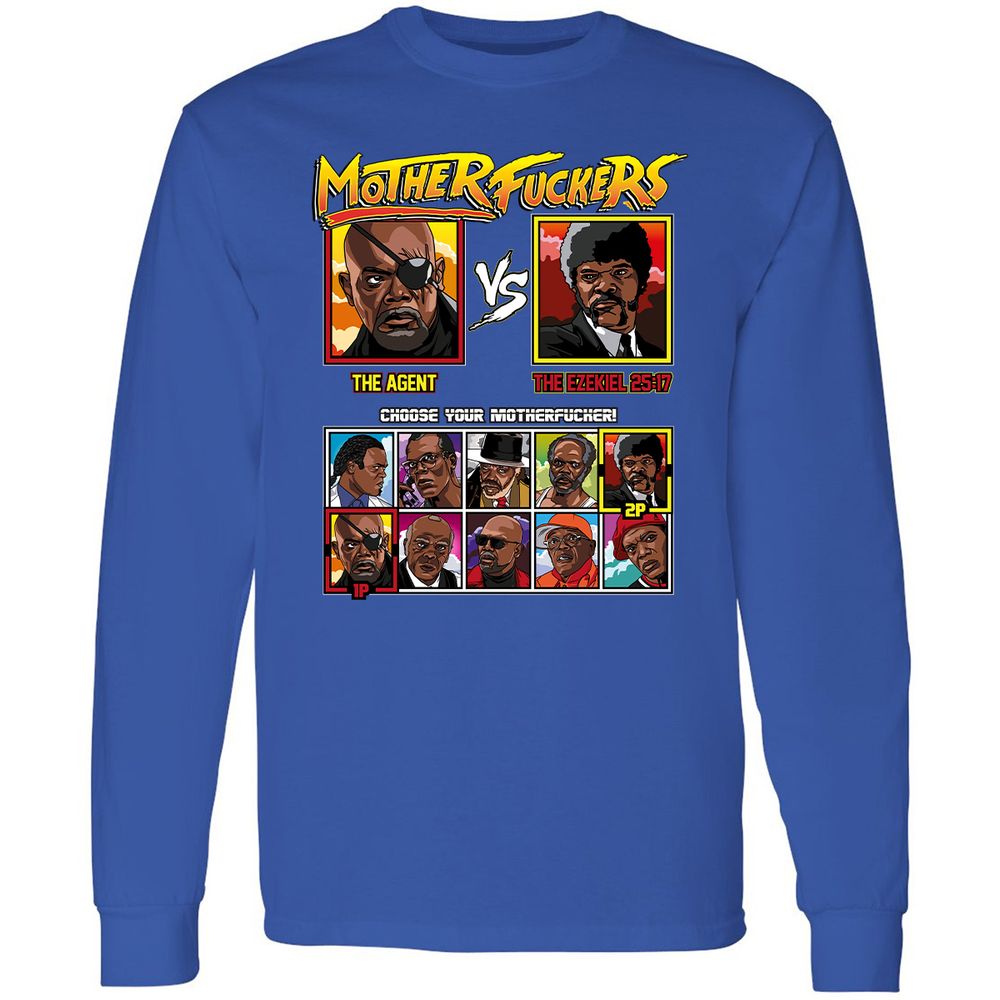 Long Sleeve T-Shirt - 7N8HLNHM - Royal - 8