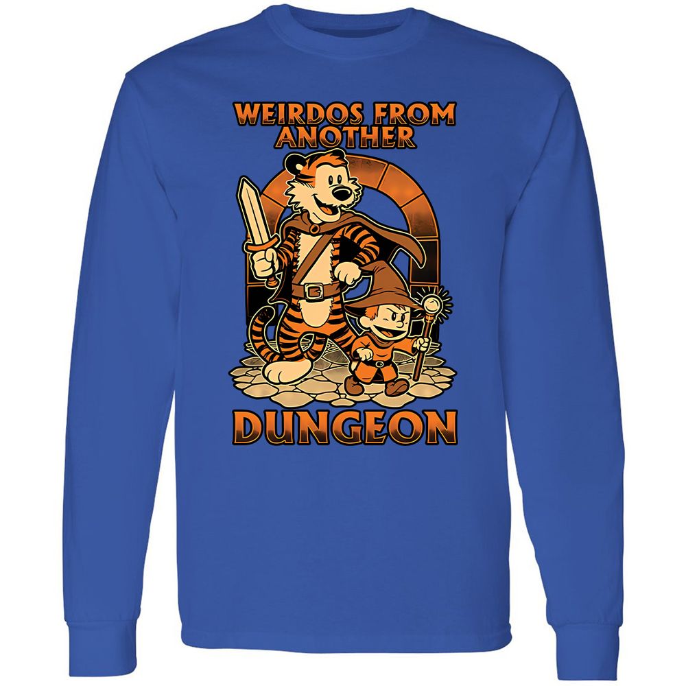 Long Sleeve T-Shirt - QFCTRFRM - Royal - 8