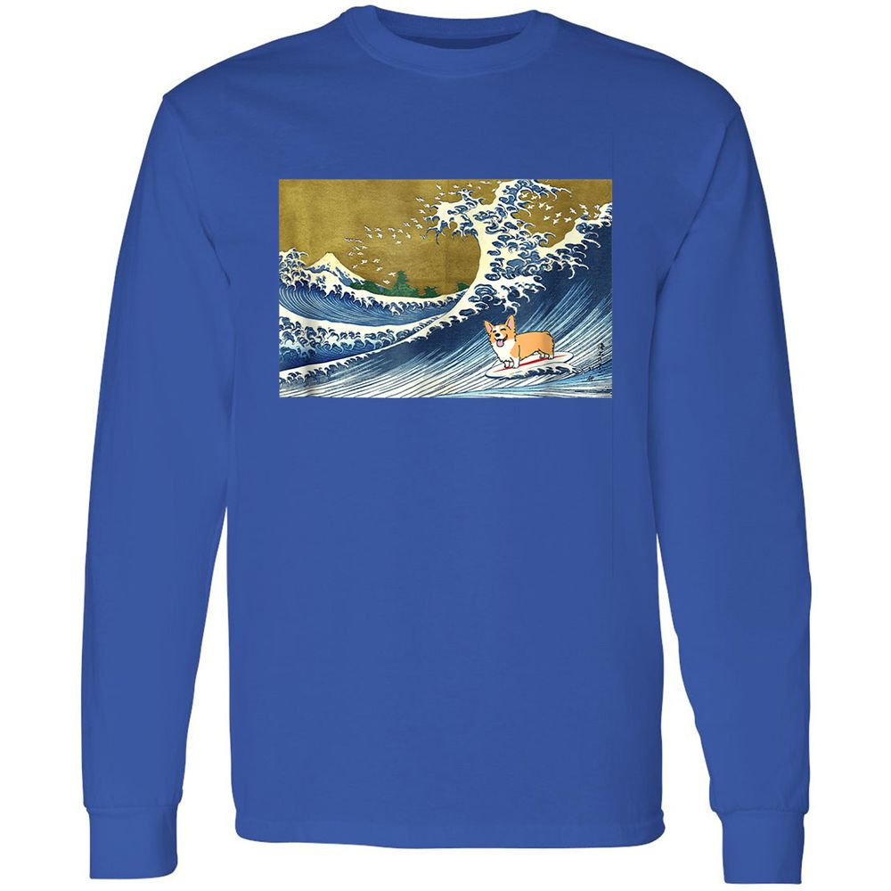 Long Sleeve T-Shirt - EF7EDWAR - Royal - 8