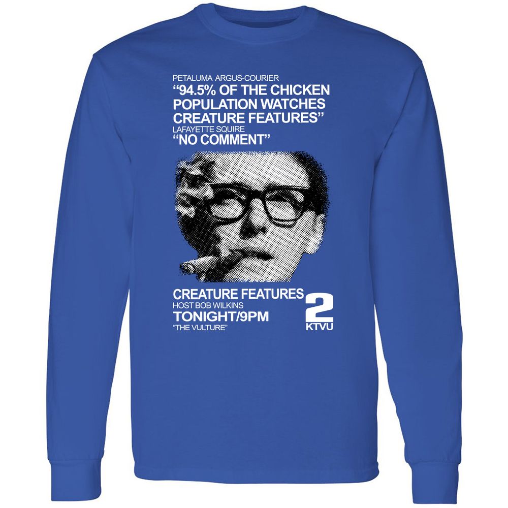 Long Sleeve T-Shirt - 958MXFX2 - Royal - 8