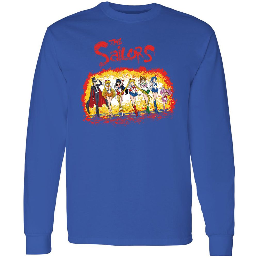 Long Sleeve T-Shirt - 8DLSBJXV - Royal - 8