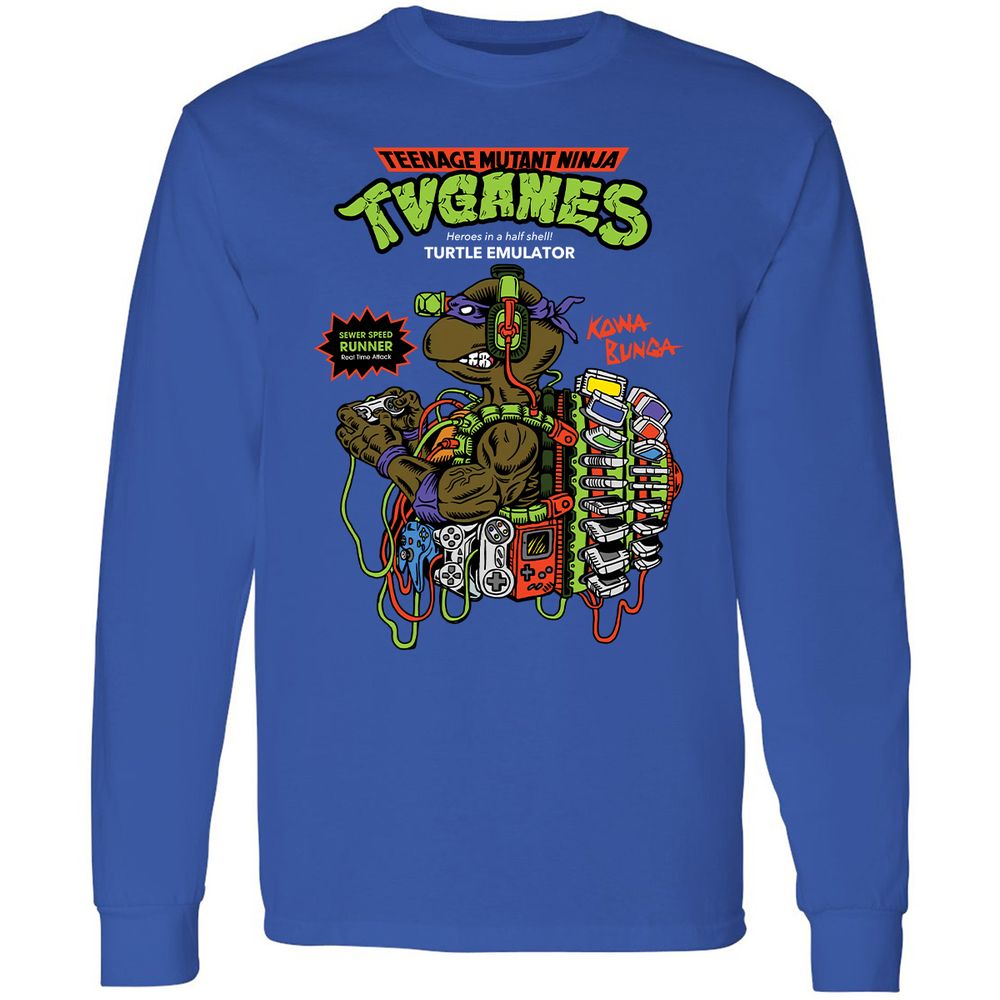 Long Sleeve T-Shirt - GYRCE3WX - Royal - 8