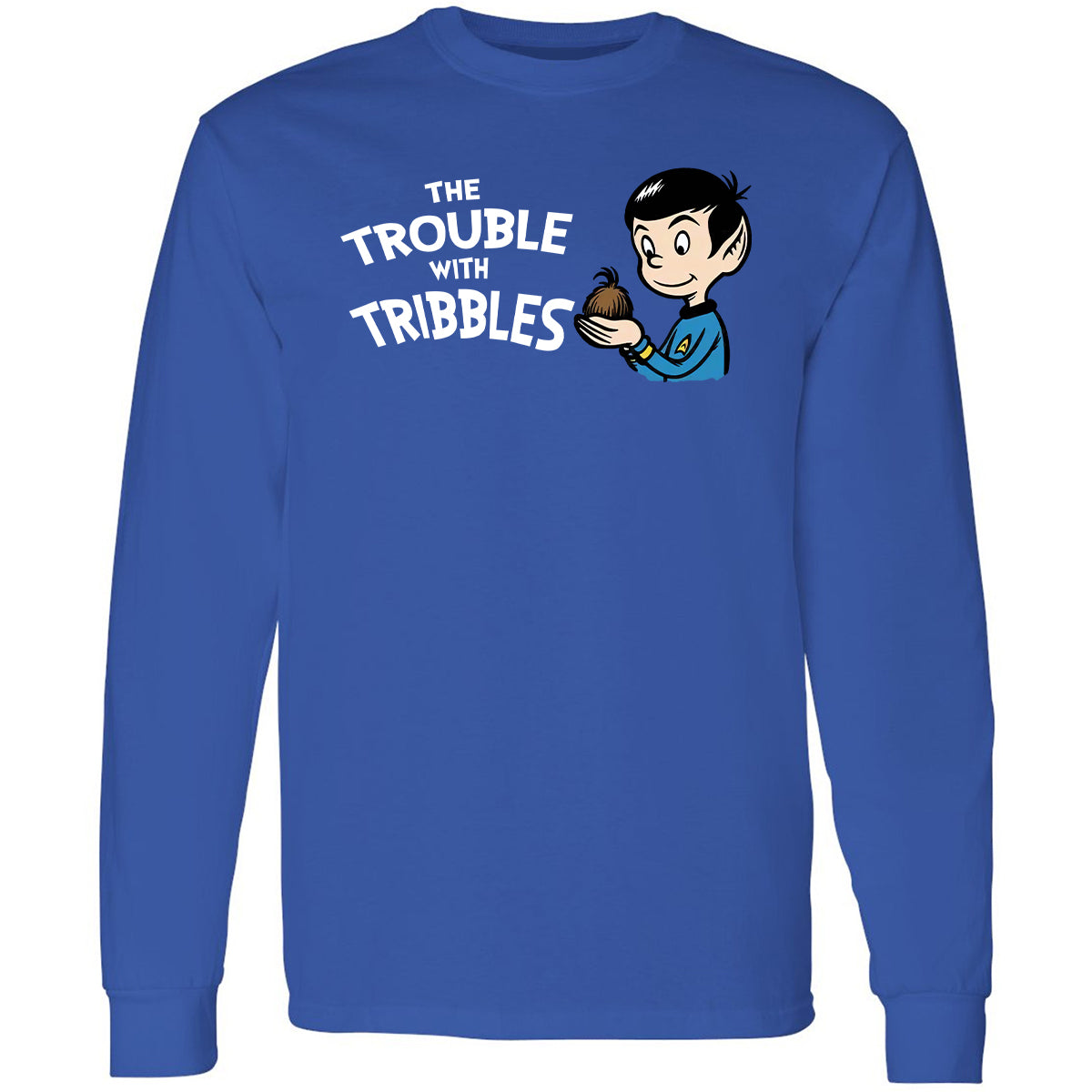 Long Sleeve T-Shirt - QSQ3LUUX - Royal - 8