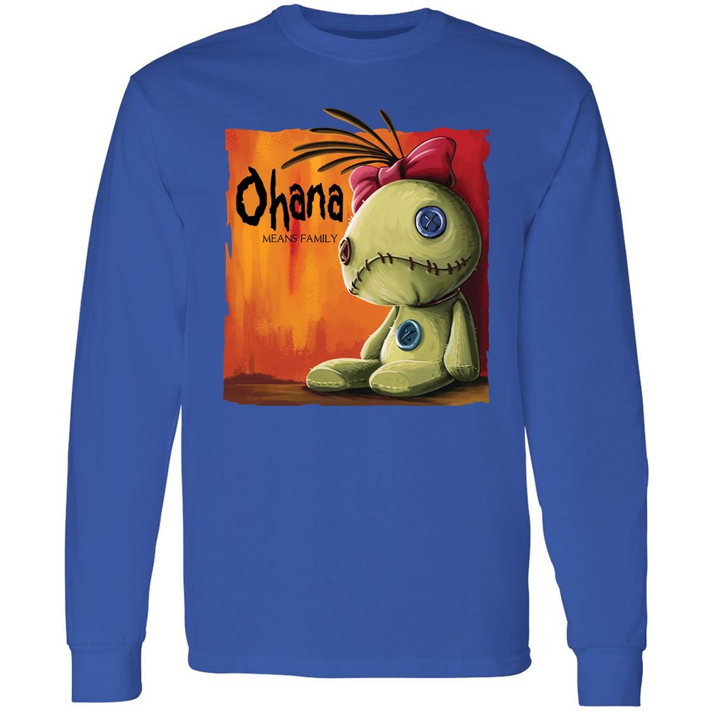 Long Sleeve T-Shirt - J7UUGSV3 - Royal - 8