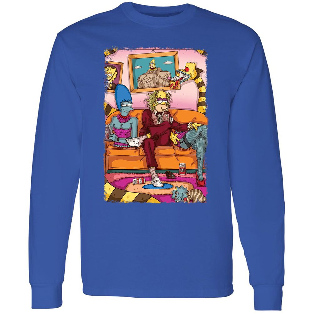 Long Sleeve T-Shirt - 21TJ8W3V - Royal - 8