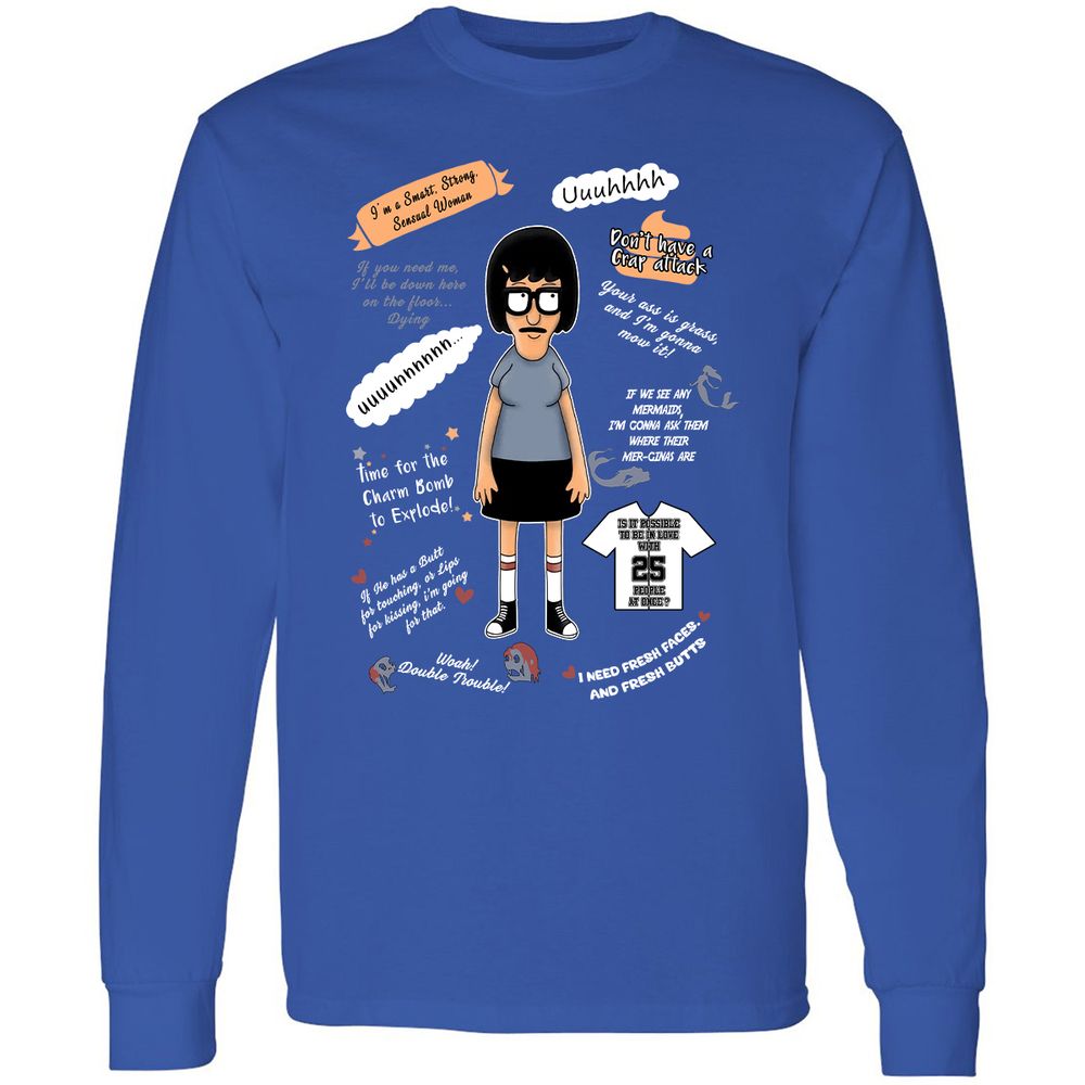 Long Sleeve T-Shirt - XKCET6CM - Royal - 8