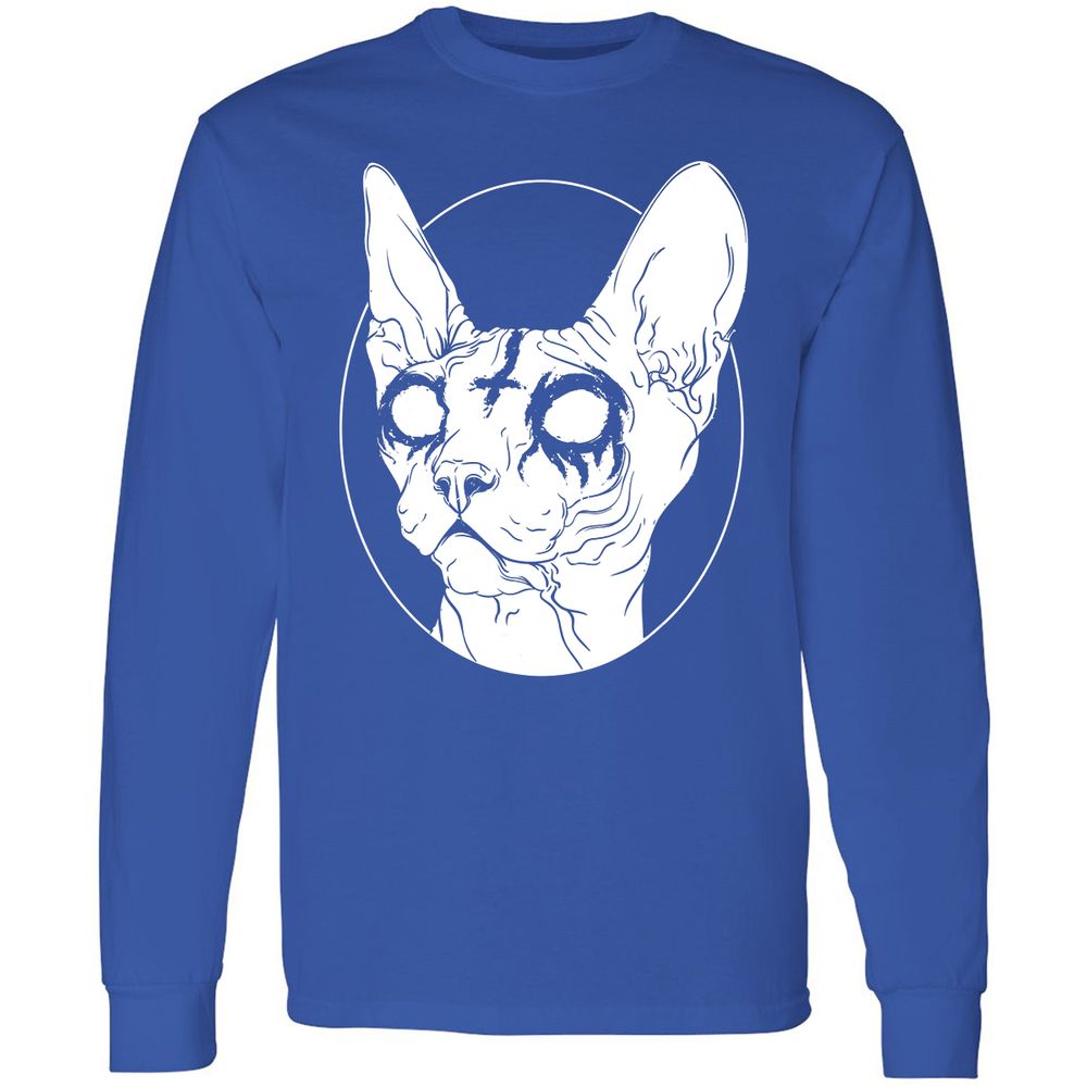 Long Sleeve T-Shirt - 52QRKPNA - Royal - 8