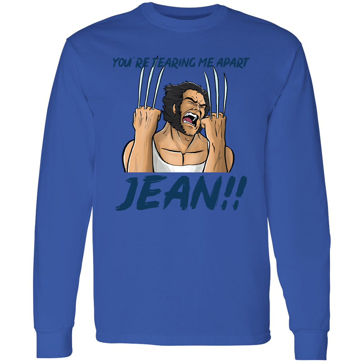 Long Sleeve T-Shirt - MC5AGTDE - Royal - 8