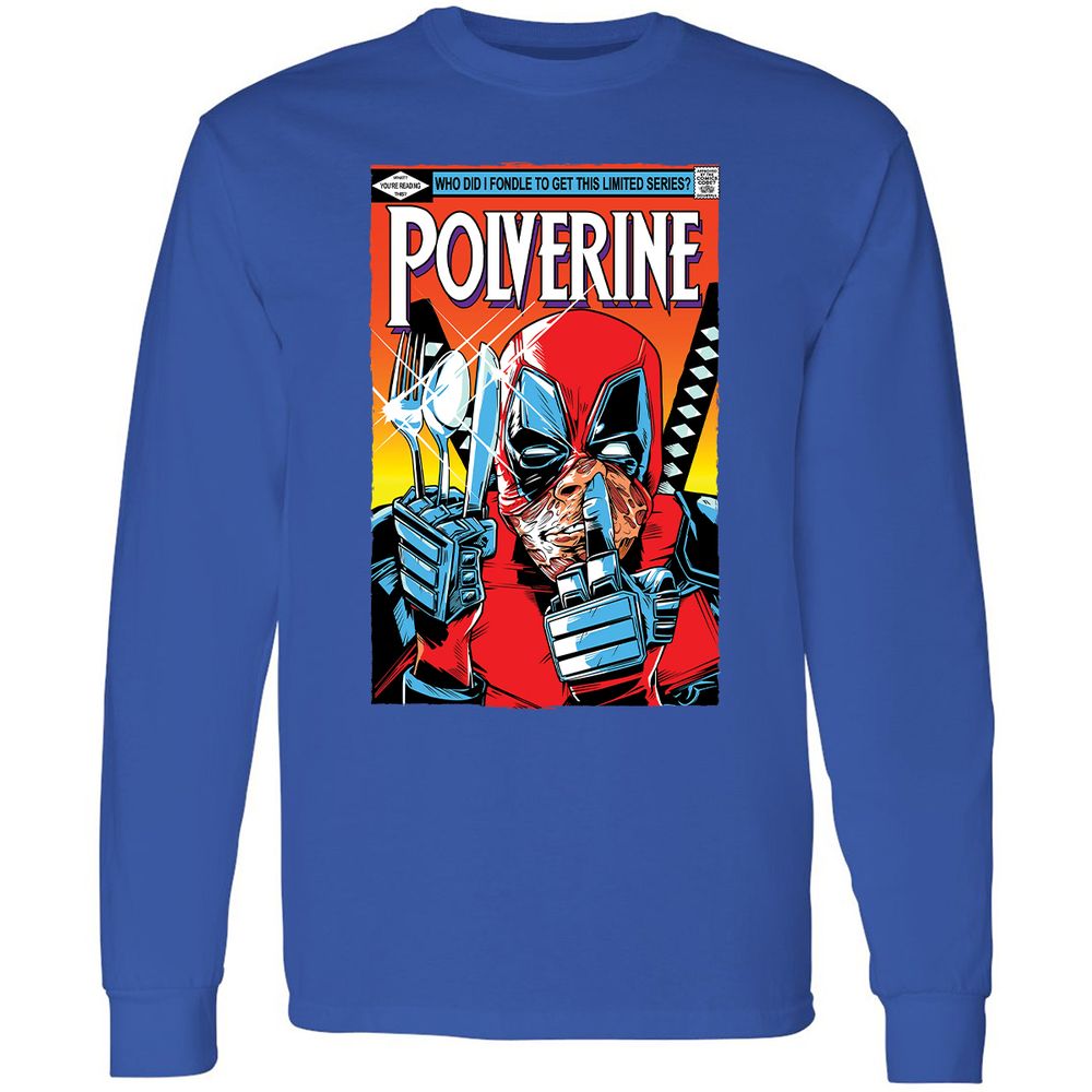 Long Sleeve T-Shirt - NYVUJRT5 - Royal - 8