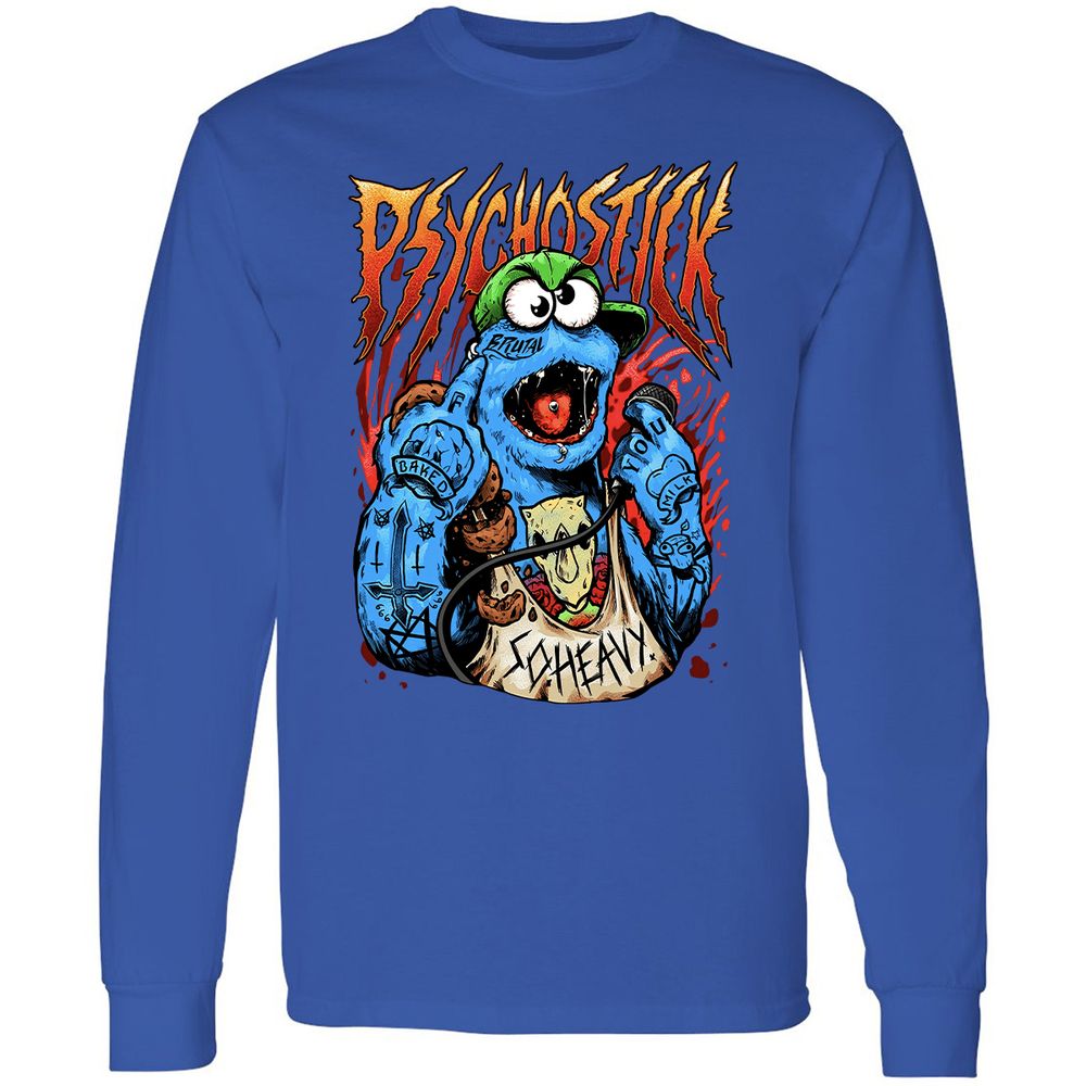 Long Sleeve T-Shirt - HNNMLZS9 - Royal - 8