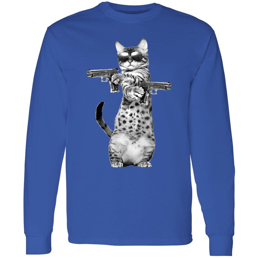 Long Sleeve T-Shirt - B5C38VUT - Royal - 8