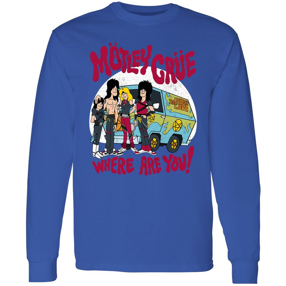 Long Sleeve T-Shirt - 3WZZFF77 - Royal - 8