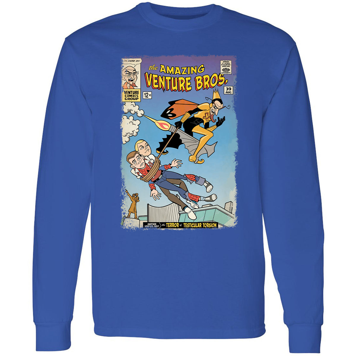 Long Sleeve T-Shirt - NRJT79MP - Royal - 8