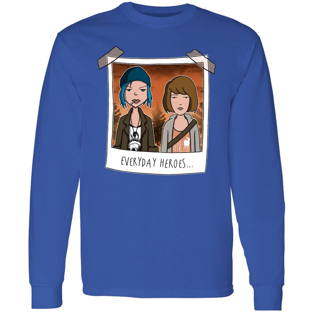 Long Sleeve T-Shirt - T2X45A9B - Royal - 8