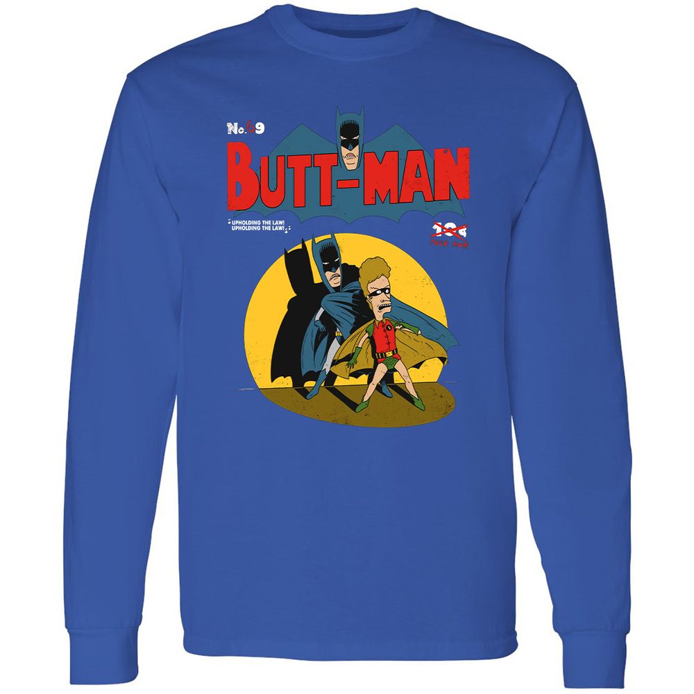 Long Sleeve T-Shirt - 7RHWV1PR - Royal - 8