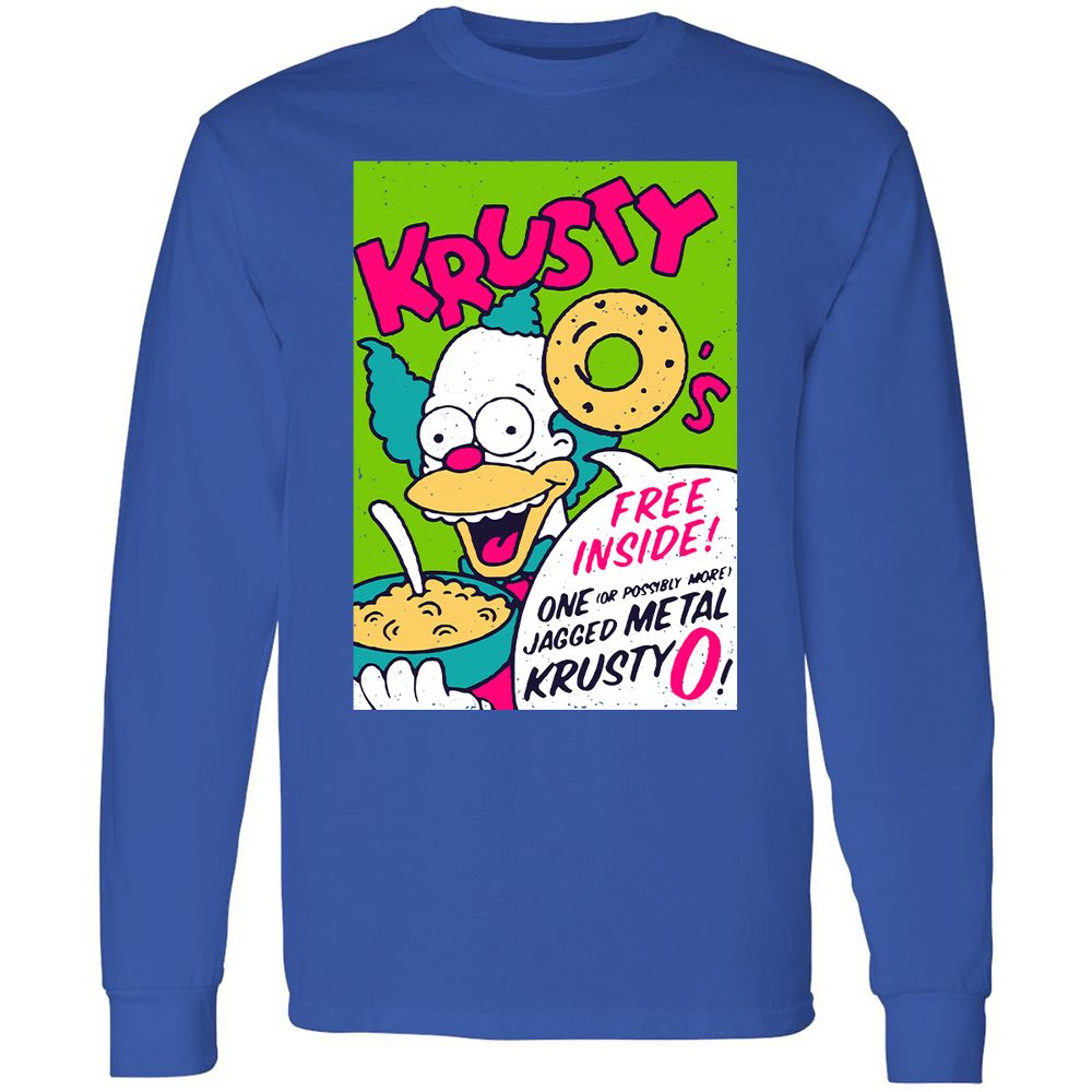 Long Sleeve T-Shirt - 4JVQXJAH - Royal - 8