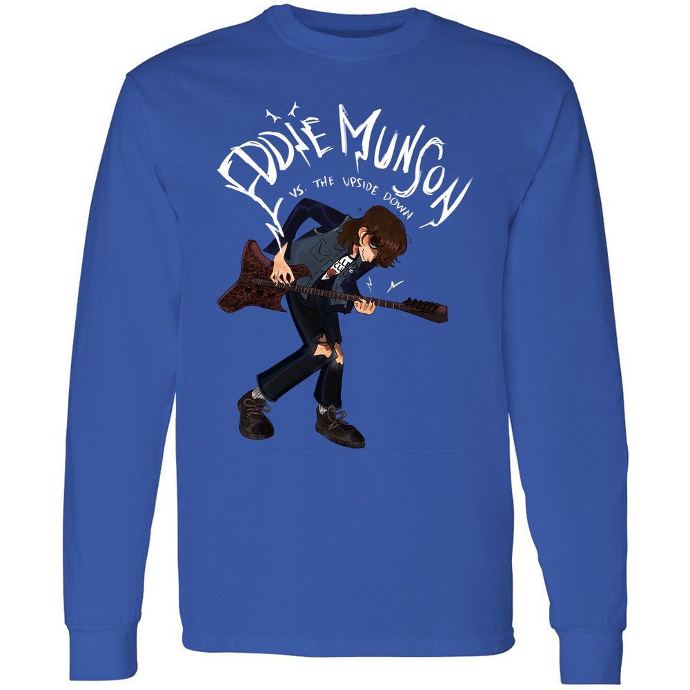 Long Sleeve T-Shirt - 7N1WURP2 - Royal - 8