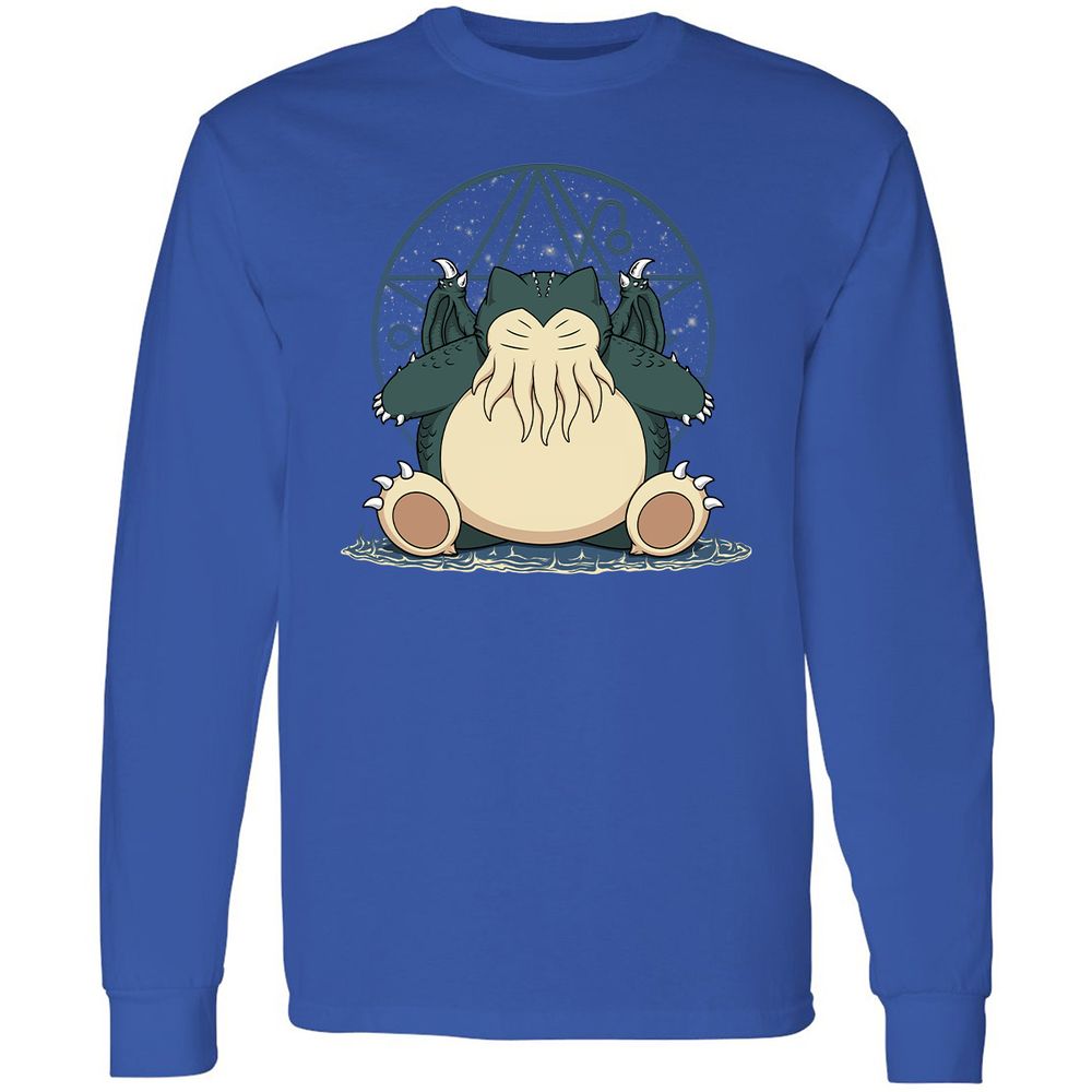 Long Sleeve T-Shirt - KTJYXRQ3 - Royal - 8