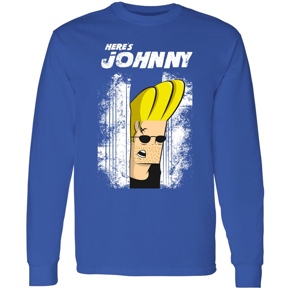 Long Sleeve T-Shirt - K9AWQBVX - Royal - 8