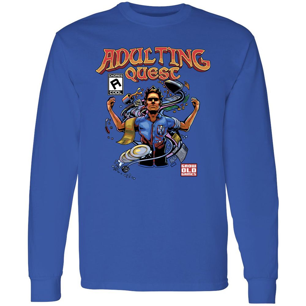 Long Sleeve T-Shirt - 1AYVURV1 - Royal - 8