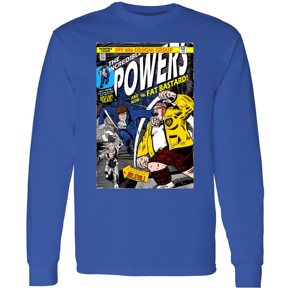Long Sleeve T-Shirt - 7RCFBWSY - Royal - 8